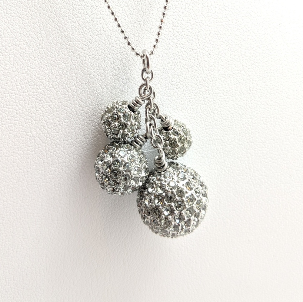 Talbots Swarovski 24 inch necklace - Picture 4 of 5